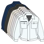 作業着フリーイラスト