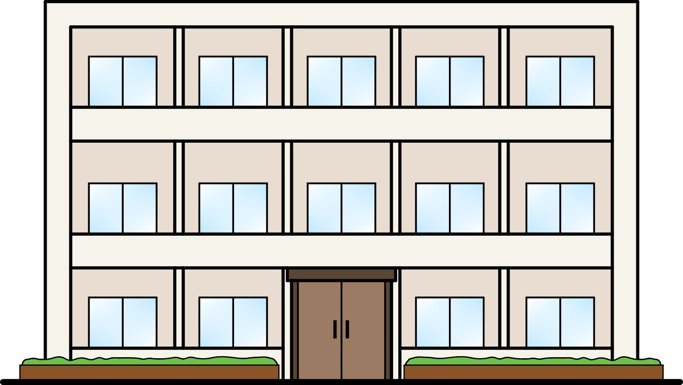 かわいいマンション建物