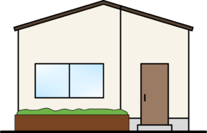 かわいい住宅建物
