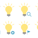 電球のフリーイラスト
